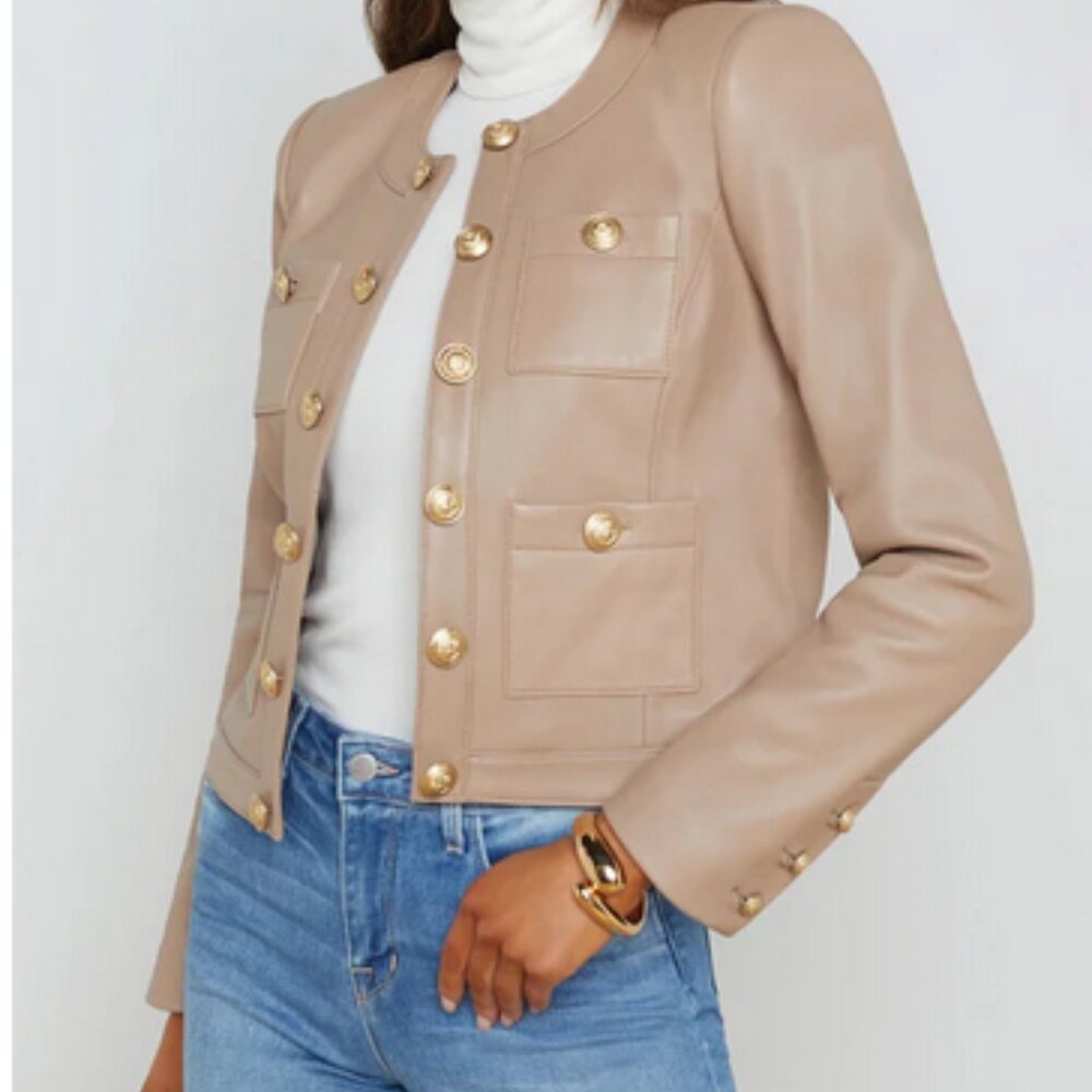 NWOT--L'Agence Jayde Leather Jacket